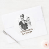 Rond Sticker Burnt Bradley (Enveloppe)