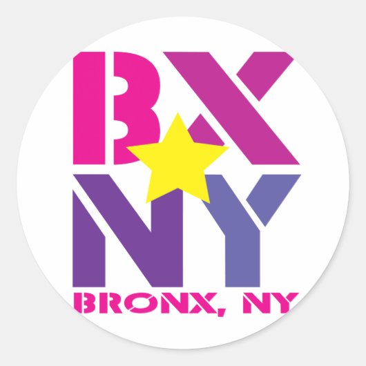 Rond Sticker BX Bronx (Devant)