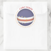 Rond Sticker Cabo Verde (Sac)