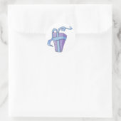 Rond Sticker cadeau Critter Cedric (Sac)