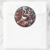 Rond Sticker café (Sac)