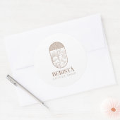 Rond Sticker café (Enveloppe)