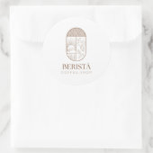 Rond Sticker café (Sac)