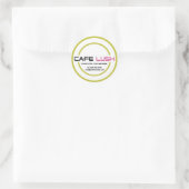 Rond Sticker Cafelush (Sac)