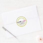 Rond Sticker Cafelush (Enveloppe)