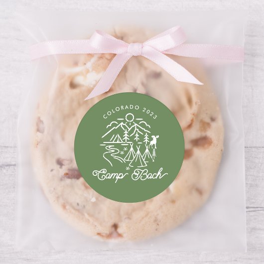 Rond Sticker Camp Bachelorette