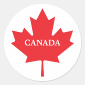 Rond Sticker CANADA (Devant)