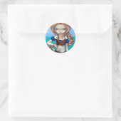 Rond Sticker "Capitaine Molly Morgan" (Sac)