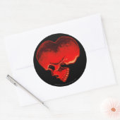 Rond Sticker Cardiac (Enveloppe)