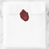 Rond Sticker cardiaque (Sac)