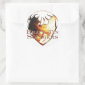 Rond Sticker cardiaque BTS (Sac)