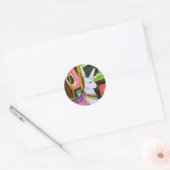 Rond Sticker Carousel Bunny (Enveloppe)