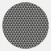 Rond Sticker Carré Motif pour lames gothiques (Devant)