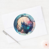Rond Sticker Castle Seal - Ajouter une touche de Pource (Enveloppe)