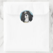 Rond Sticker Cavalier King Charles Spaniel (Sac)