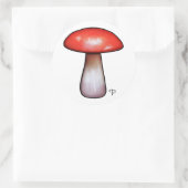Rond Sticker champignon de l'atelier Elfland (Sac)
