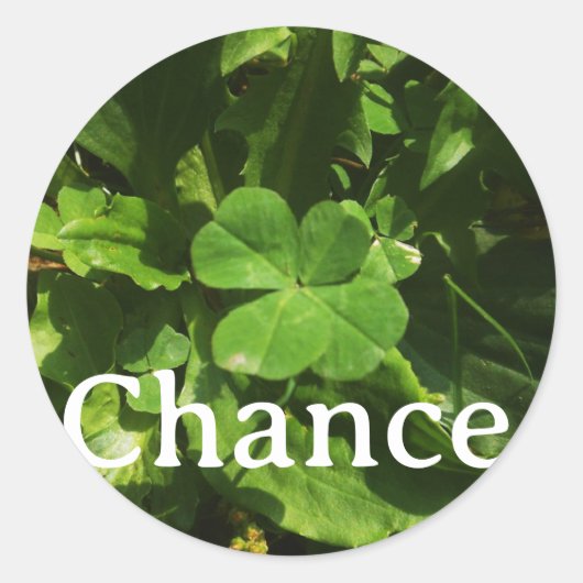 Rond Sticker Chance (Devant)