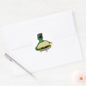 Rond Sticker Cheeseburger (Enveloppe)