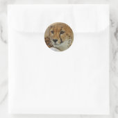 Rond Sticker Cheetah (Sac)