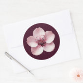 Rond Sticker Cherry Blossom (Enveloppe)