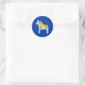 Rond Sticker Cheval Daffodique (Sac)