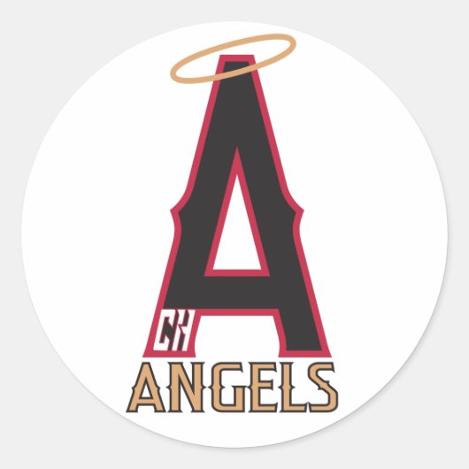 Rond Sticker Chino Hills Angels (Devant)