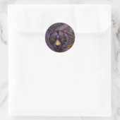 Rond Sticker chinois Zodiac Tiger (Sac)