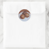 Rond Sticker chocolat (Sac)
