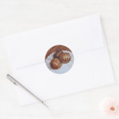 Rond Sticker chocolat (Enveloppe)