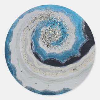 Rond Sticker chrétien de l'art culte