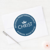 Rond Sticker Christ RPC grand (Enveloppe)