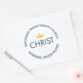 Rond Sticker ChristRPC grand (Enveloppe)