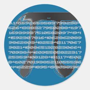 Rond Sticker Chrome PI