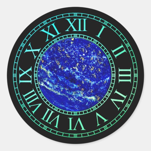 Rond Sticker Chrono Mistica - Lapis Lazuli (B) (Devant)