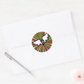 Rond Sticker cible couleur D-Wings (Enveloppe)