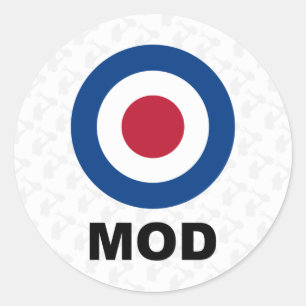 Rond Sticker cible de mode 60