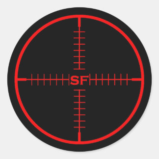 Rond Sticker cible SF