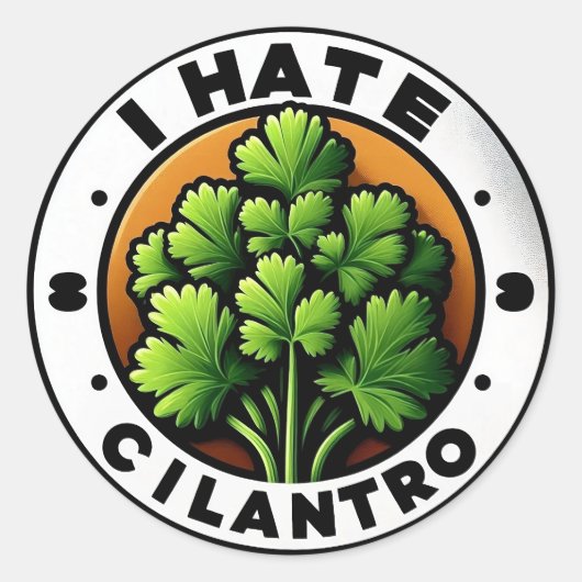 Rond Sticker Cilantro 3" (Devant)