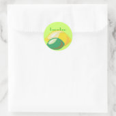 Rond Sticker citron-chaux (Sac)
