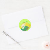 Rond Sticker citron-chaux (Enveloppe)