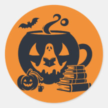 Sticker Citrouille d'Halloween Lover