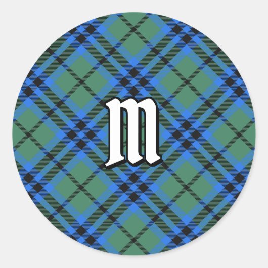 Rond Sticker Clan Keith Tartan Classic Round (Devant)