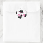 Rond Sticker Classic Round Soccer (Sac)