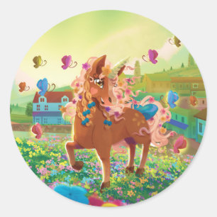 Rond Sticker classique Gwenhwyer
