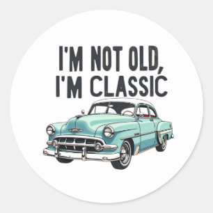 Rond Sticker classique non ancien