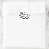 Rond Sticker Cloud Black Bat (Sac)