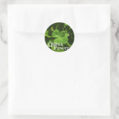Rond Sticker 'Clover Power' (Sac)