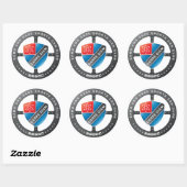 Rond Sticker Club (Feuille)