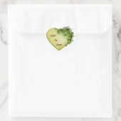 Rond Sticker Coeur Holly (Sac)