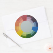 Rond Sticker COLORWHEEL (Enveloppe)